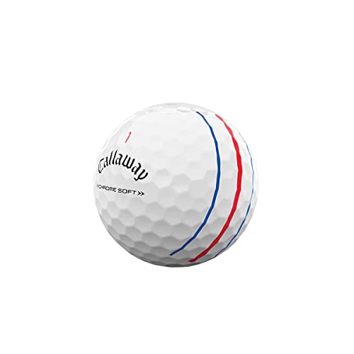 Callaway 2022 Chrome Soft Triple Track Dozen Golf Balls White