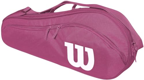 Wilson Tempest Pro Lite Tennis Racquet Bundled with an Advantage 2.5 Racquet Holder Bag (Pink) and 3 Pink Tennis Balls
