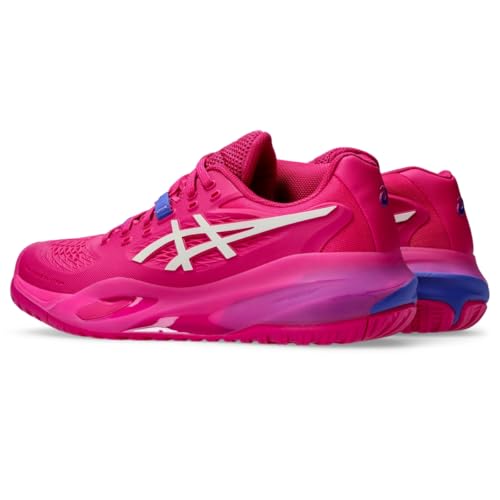 ASICS Women's Gel-Resolution X Tennis Shoes, 9.5, Bright Rose/Cream