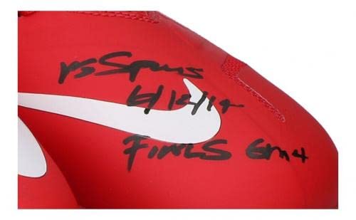 LeBron James NBA Finals Game Used Signed Sneakers UDA 1/1 Photo Matched - Autographed NBA Sneakers