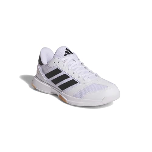 Adidas Womens Ligra 8 Indoor Volleyball, White/Black/White, 8.5