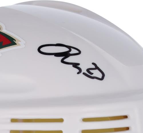 Marco Rossi Minnesota Wild Autographed Mini Helmet - Autographed NHL Mini Helmets and Masks