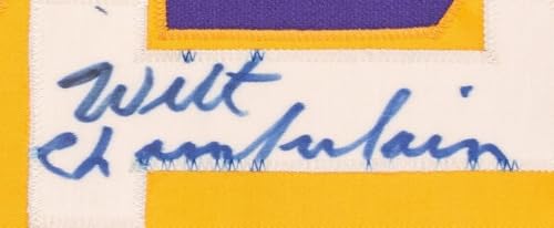 The Finest Wilt Chamberlain Signed Game Used Los Angeles Lakers Jersey MEARS A10 - Autographed NBA Jerseys