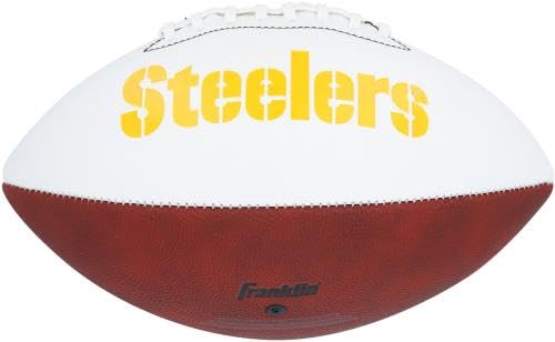 T.J. Watt Pittsburgh Steelers Autographed Franklin Panel Football - Autographed Footballs