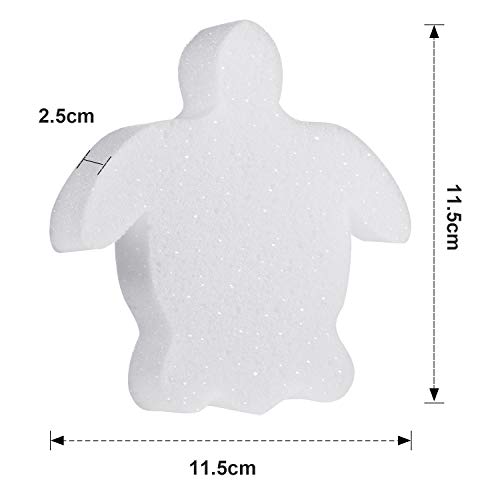 Boao 16 Pieces Oil Absorbing Sponge for Hot Tub Swimming Pool and Spa (White)
