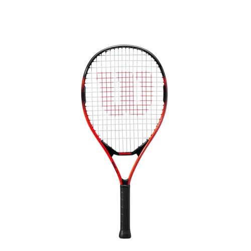 Wilson Pro Staff Precision Junior 23 Tennis Racket - Black/Red