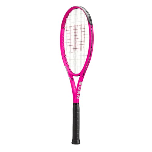 Wilson Burn V6 105 S Tennis Racket - Pink, Grip Size 2-4 1/4"