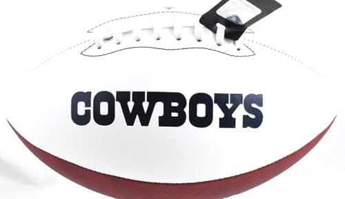 CeeDee Lamb Autographed Dallas Cowboys Logo Football - Fanatics * - Autographed Footballs