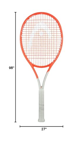 HEAD Radical MP Tennis Racquet, 27 Inch Performance Adult Racket - 4 1/2 Grip, Unstrung