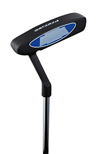 Precise S7 Complete Golf Club Set for Men - Right Handed Tall Mens Golf Clubs Full Set w/Driver, Woods, Hybrid, Irons, Putter, Wedge, Stand Bag & Headcovers - Beginner Friendly Package - Black/Blue