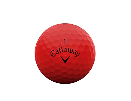 Callaway Golf Supersoft Golf Balls (2023, Red)