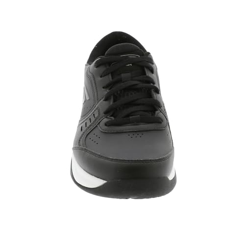 Skechers Men's Viper Court Smash Pickleball Sneaker, Black/White, 11