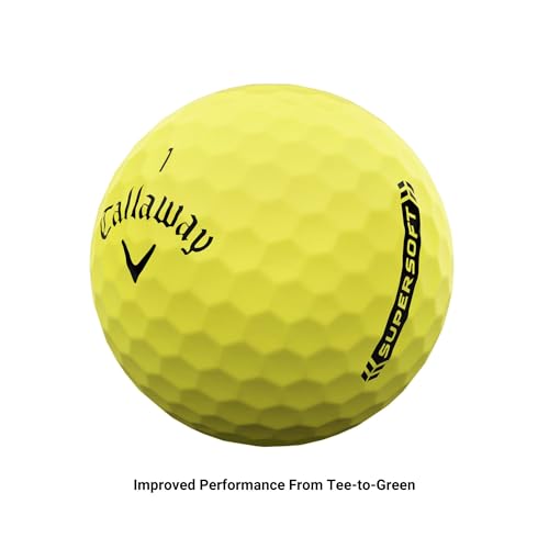 Callaway Golf Supersoft Golf Balls (2023, Yellow)
