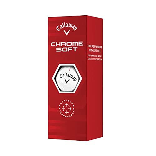 Callaway 2022 Chrome Soft Dozen Golf Balls White