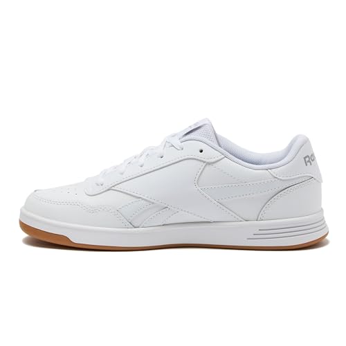 Reebok Court Advance Womens Sneakers - Casual Fashion White Sneakers for Women, Tennis Women's Shoes Size 5 to 11, Footwear White/Cold Grey 2/Reebok Gum, 10.5