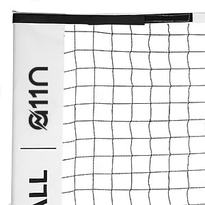 A11N SPORTS Portable Pickleball Net for Driveway - Half Court Size, 11ft Net for Pickleball, Kids Tennis, Soccer Tennis
