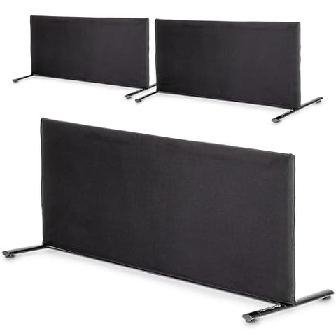 GoSports Pickleball Ball Barrier 3 Pack - Brandable Court Dividers for Pickleball Courts