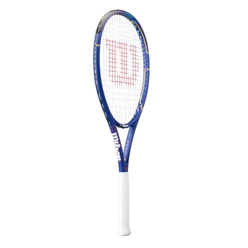 Wilson US Open GS 105 Tennis Racket - Blue, Grip Size 3-4 3/8"