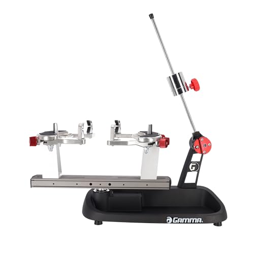 Gamma Momentum Drop Weight 6 Stringing Machine – Intuitive 6 Point Mounting System - Professional-Grade Tennis Racquet Stringer with Advanced Features for Precision, Easy-to-Use, Ideal for Home Use