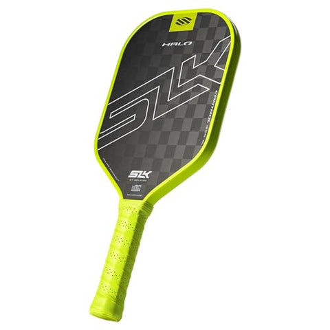 Selkirk Sport SLK Halo Control XL Pickleball Paddle | Carbon Fiber Pickleball Paddles with a Rev-Core Power Polymer Core | Designed for Ultimate Spin & Power | Green