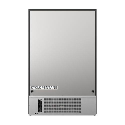 KoolMore 35 in. Retail Display Refrigerator, 10 Cu. Ft. Low Height Merchandiser Cooler, Aisle End Grab-and-Go Beverage Display Fridge for Convenience Stores, Supermarkets & Checkout, Black