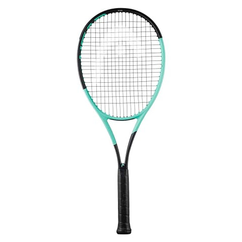 HEAD Boom Pro Tennis Racquet - Strung Mid Tension with Velocity 16 Gauge - 4 1/4