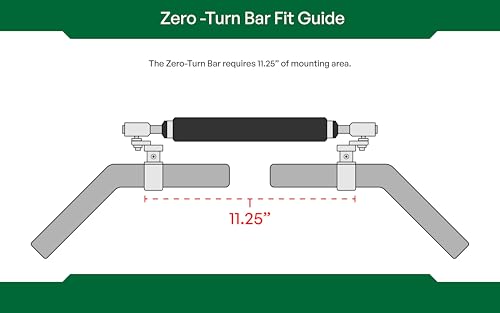 Zero-Turn Bar for One-Hand Operation of Zero-Turn Mowers