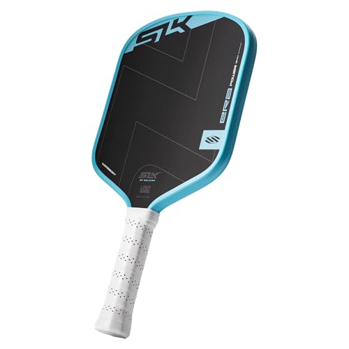 Selkirk Sport SLK ERA Power Pickleball Paddle | Carbon Fiber & Fiberglass Hybrid Face for Power, Spin & Control | Dynamic Fusion Core | Professional Pickleball Paddles | Widebody Cyan