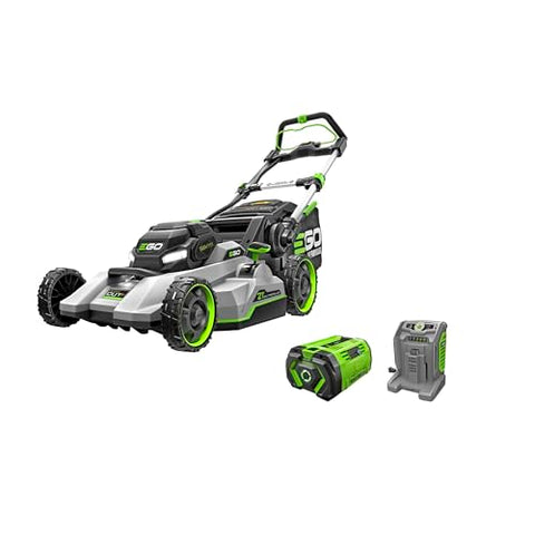 EGO POWER+ Electric Lawn Mower, Self-Propelled Cordless with Select Cut, Includes 56V 10.0Ah Batteries and 700W Turbo Charger - LM2156SP
