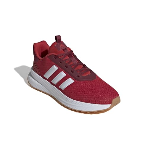 adidas Men's X_PLR Path, Collegiate Red/White/Collegiate Burgundy, 10.5