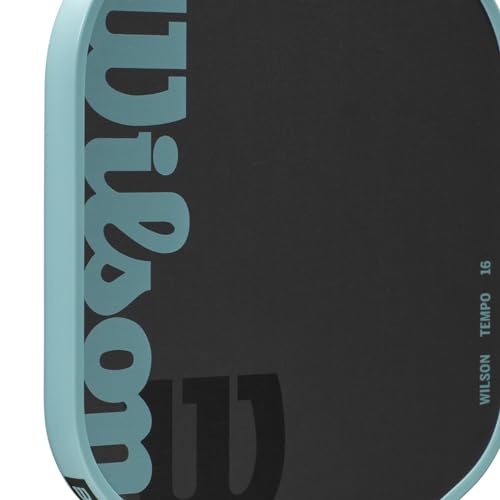 Wilson Tempo 16mm Pickleball Paddle - Grip Size 2-4 1/4", Black/Blue