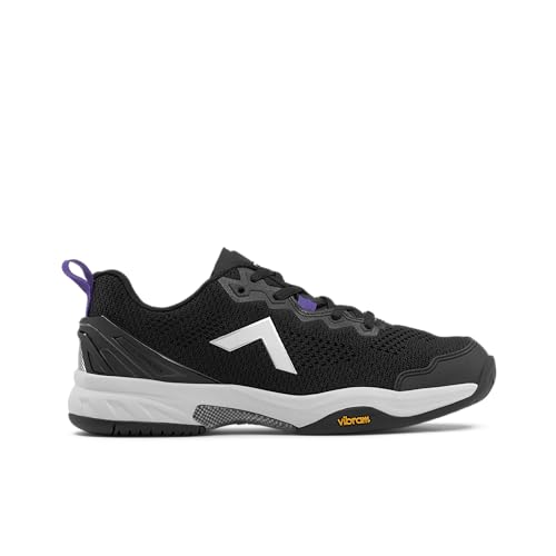 Tyrol Women's Velocity V Pickleball Shoe - Black/Purple - 8