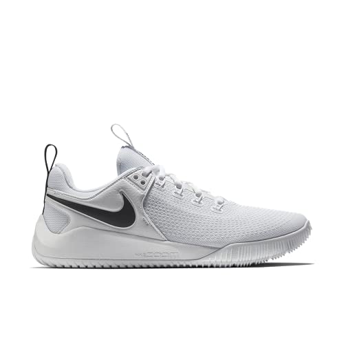 Nike Womens Zoom Hyperace 2 Volleyball Shoe nkAA0286 100 (7 M) White/Black