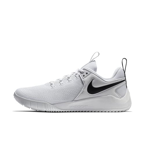 Nike Womens Zoom Hyperace 2 Volleyball Shoe nkAA0286 100 (7 M) White/Black