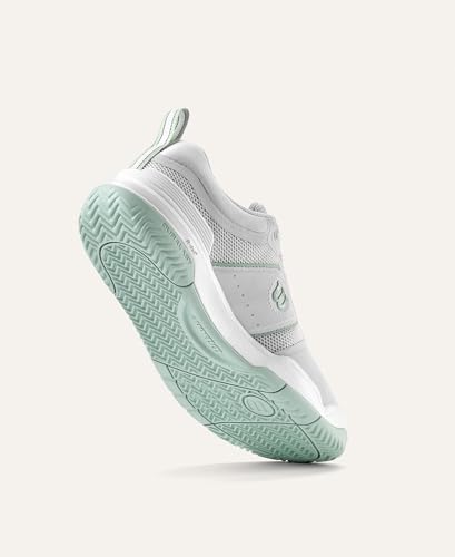 WILSON Pickle Pro Women's Pickleball Shoe - White/Surf Spray, Size 7.5 US