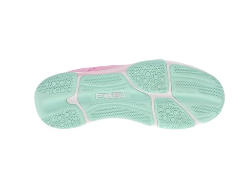 PB5star PB5 Court2 Women’s Pickleball Shoes - Lightweight Pickleball Sneakers for Women, Indoor and Outdoor Court Shoes with Specialized Lateral Support and Traction. Pink Multi