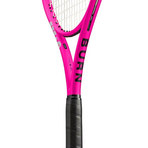 Wilson Burn V6 105 S Tennis Racket - Pink, Grip Size 2-4 1/4"