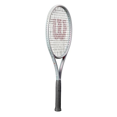 Wilson Shift 99 Pro V1 Strung Performance Tennis Racket - Grip Size 2-4 1/4", Strung with Sensation 16 Natural at Mid Range Tension