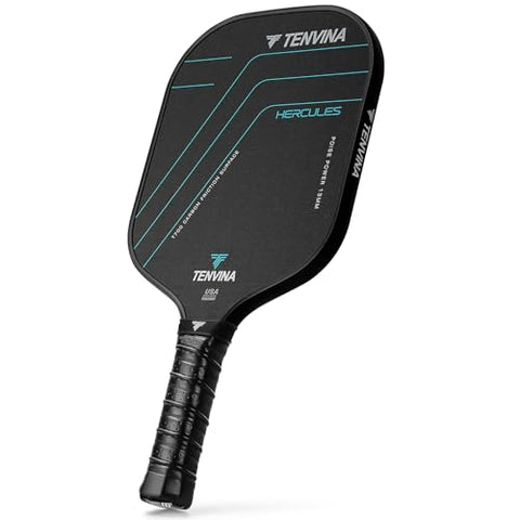 NHYHN TENVINA Pickleball Paddle, Multi-Layer T700SC Textured Carbon Fiber Pickleball Paddle, 13MM Thicknesses Core, Strong Power and Spin Surface, USAPA Approved Pickle Ball Paddle