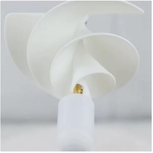 10W Micro Spiral Wind Turbine Generator Archimedes Rose Breeze Start Model For Home & Small Farm Silent Permanent Magnet Spiral Design(12v-1pc)