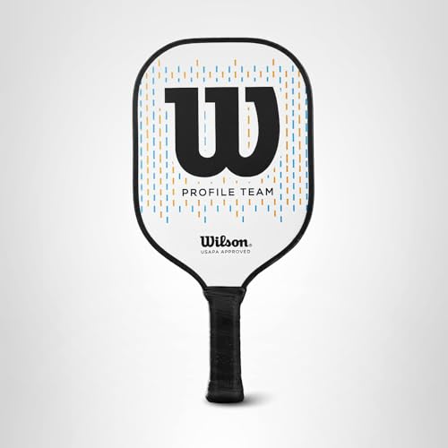 WILSON Sporting Goods Profile Team Pickleball Paddle - White/Multi