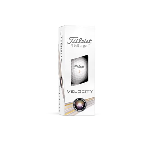 Titleist Velocity Golf Balls (One Dozen) Prior Generation Golf Balls