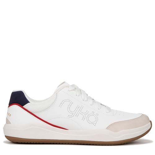 Ryka Womens Courtside Pickleball Sneakers White/Navy 9.5 M