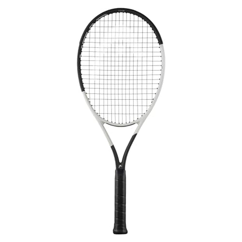 HEAD Speed Team 2024 Tennis Racquet - Strung Mid Tension with Velocity 16 Gauge, 4 1/4" Grip