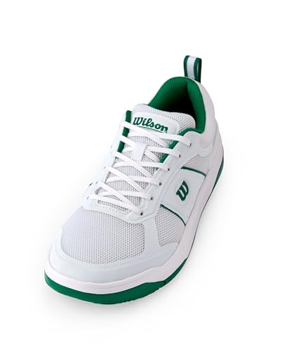 WILSON Pickle Pro Men's Pickleball Shoe - White/Bosphorus, Size 11.5 US