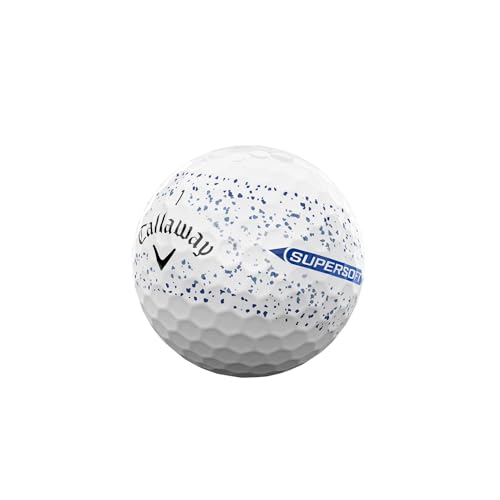 Callaway Golf Supersoft Golf Balls (2025, Blue Splatter)