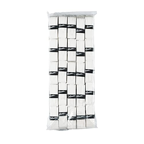 Wilson Tennis Pro Overgrip - 50 Pack White