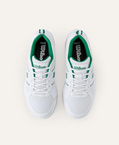 WILSON Pickle Pro Men's Pickleball Shoe - White/Bosphorus, Size 11.5 US