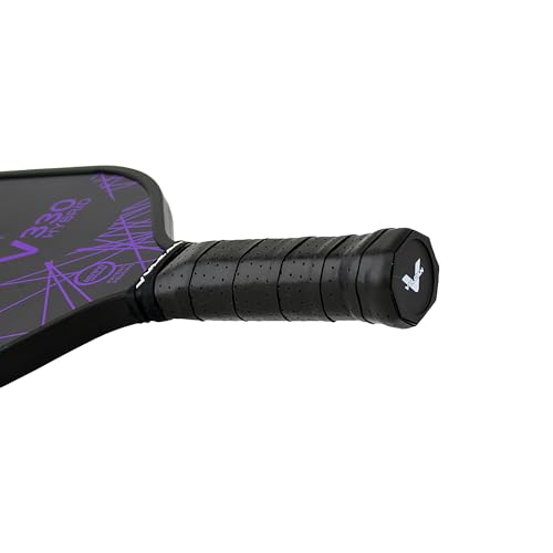 Vulcan | V330 Pickleball Paddle | Hybrid Performance | Polypropylene Core - Graphite Surface | USAP Approved | Purple Lazer