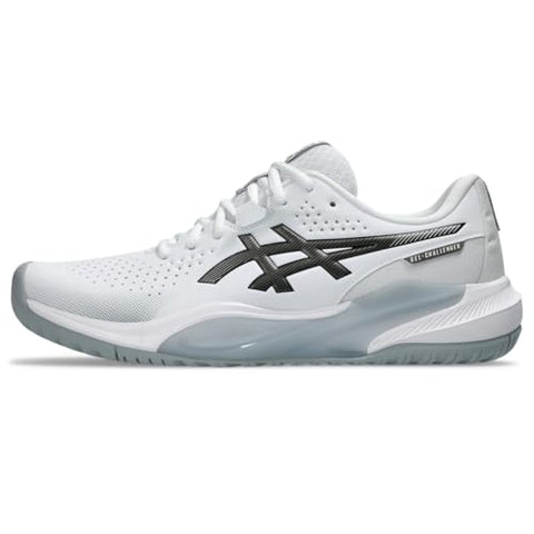 ASICS Men's Gel-Challenger 15 Tennis Shoes, 9.5, White/Gunmetal